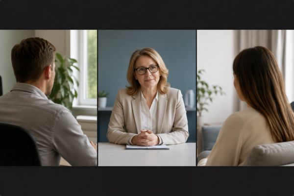 Image of couples creating parenting plans Bedfordshire to resolve issues around child custody.