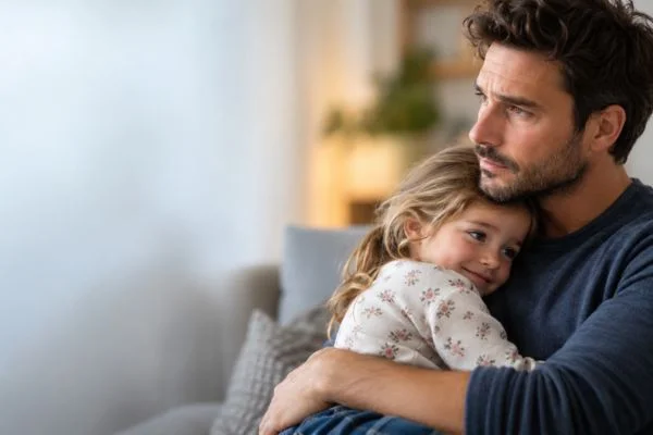 image of man and his child Bedfordshire